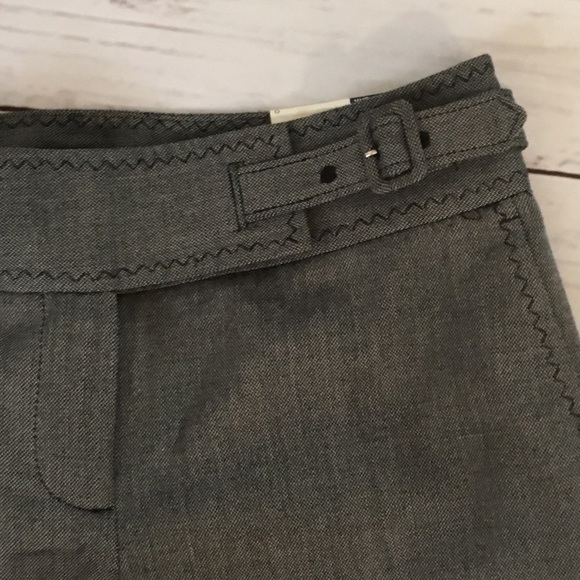 LOFT Black & White Trousers with Zig Zag Stitch. - Picture 6 of 11